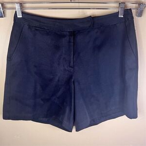 Tommy Bahama Women's Silk‎ Black Chino Shorts Size 14 Preppy Travel Golf